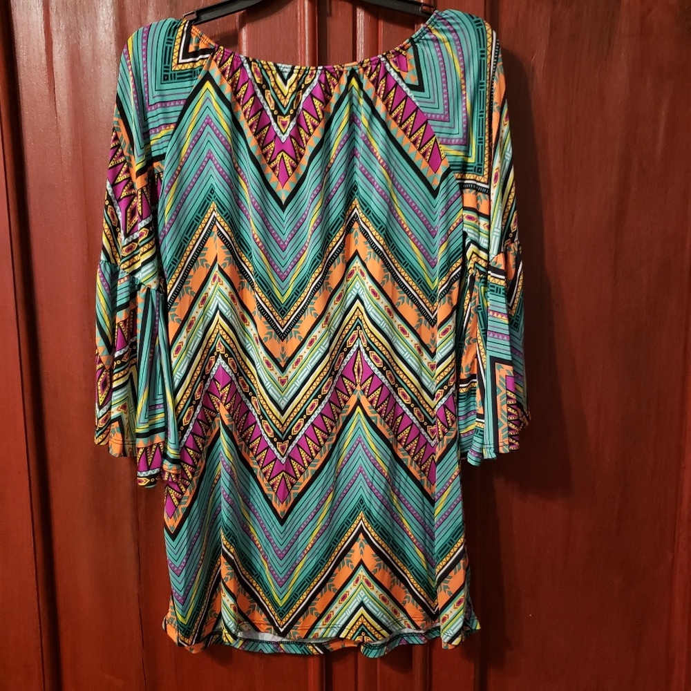 Chevron tunic top - Picture 4 of 5